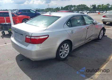 2007 Lexus Ls 460L z USA, uszkodzony, nr VIN JT8GL46F375017296